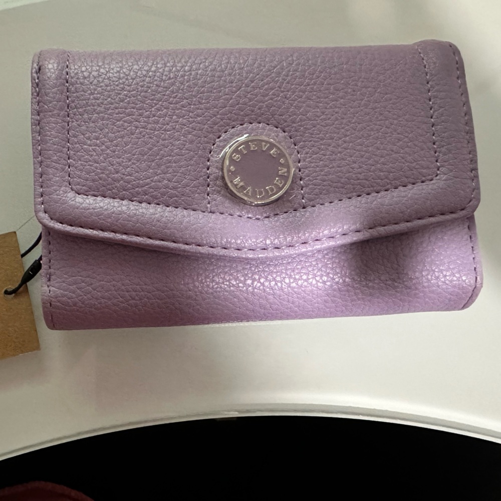 NWT Steve Madden purple/lavender wallet